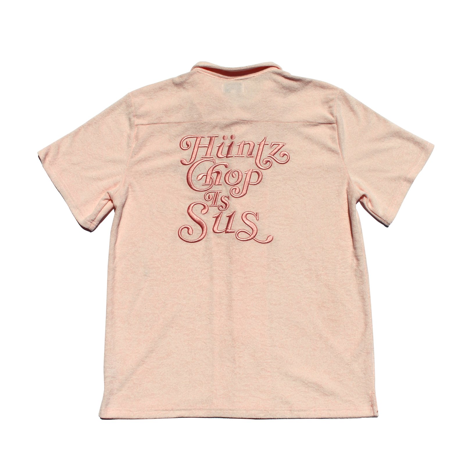 house on the hill ピンク Tシャツ　80 atmos pink x MONICHIKI HOUSE Address T-Shirt PINK（アトモス ピンク